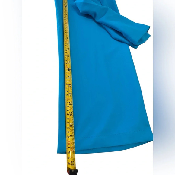 Haus Of Grey Matte Grey Men's solid bright blue flat front Golf Pants Sz 36x32 - Picture 6 of 6